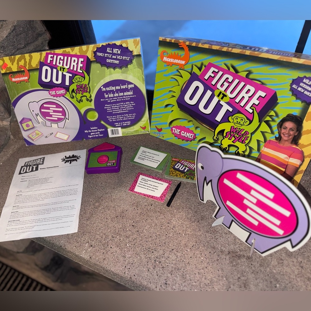 Nickelodeon Figure It Out Wild Style Game